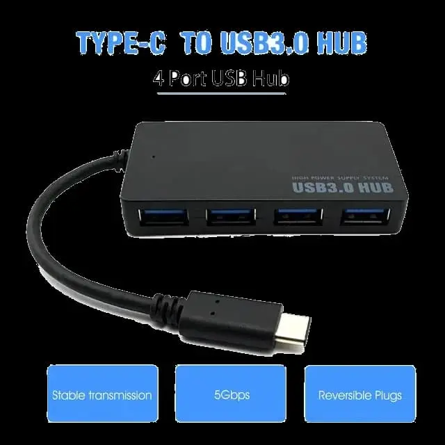 Visuel indicatif — Hub USB Type-C multifonction